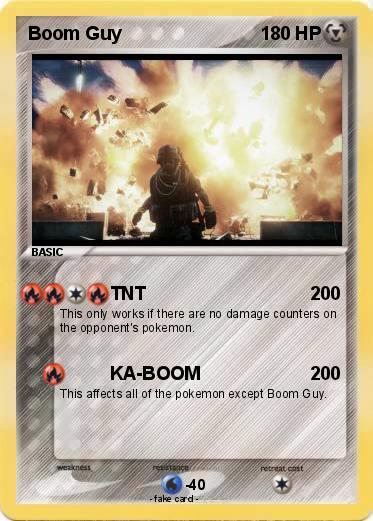 Pokemon Boom Guy