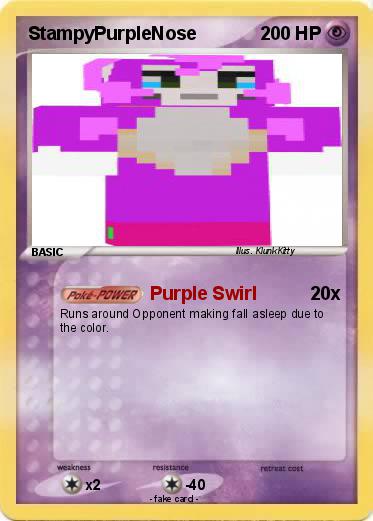 Pokemon StampyPurpleNose