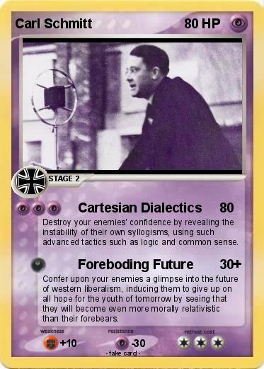 Pokemon Carl Schmitt