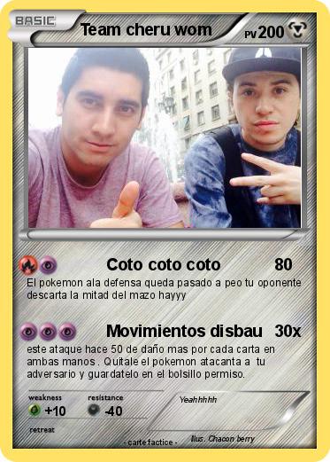 Pokemon Team cheru wom