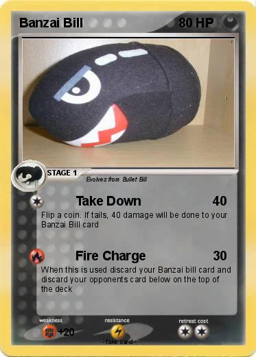 Pokemon Banzai Bill