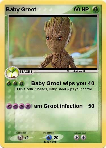 Pokemon Baby Groot