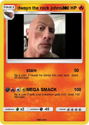 Pokemon dwayn the rock johnson