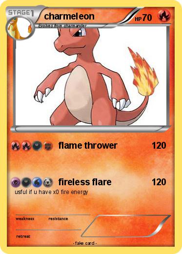 Pokemon charmeleon