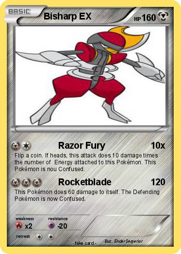 Pokemon Bisharp EX