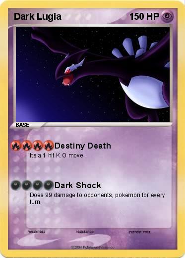 Pokemon Dark Lugia