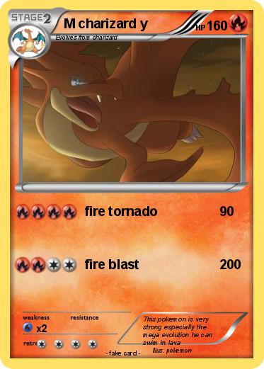Pokemon M charizard y