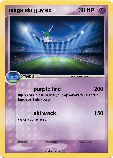 Pokemon mega ski guy ex