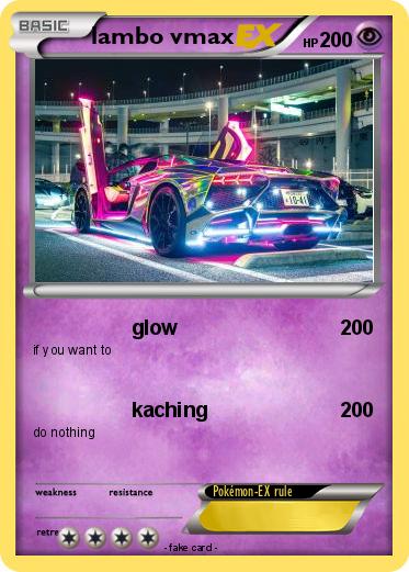 Pokemon lambo vmax