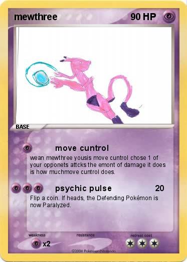 Pokemon mewthree