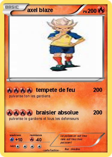 Pokemon axel blaze