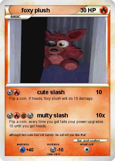 Pokemon foxy plush