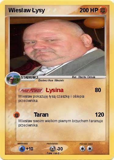 Pokemon Wiesław Łysy