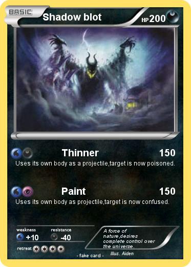 Pokemon Shadow blot