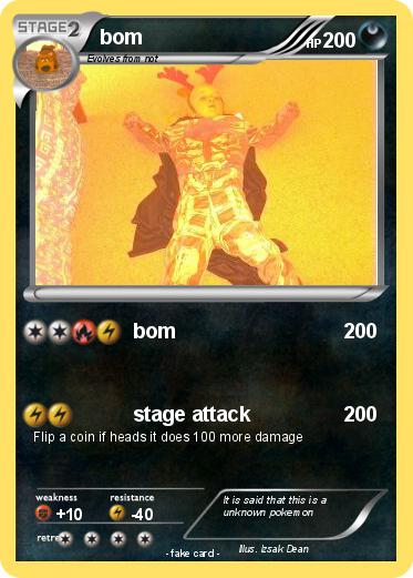 Pokemon bom