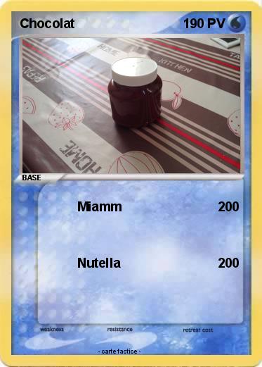 Pokemon Chocolat