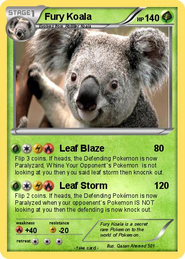 Pokemon Fury Koala