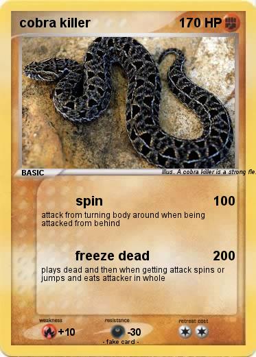 Pokemon cobra killer