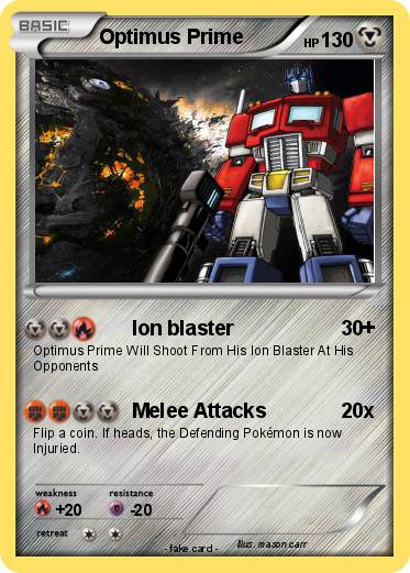 Pokemon Optimus Prime