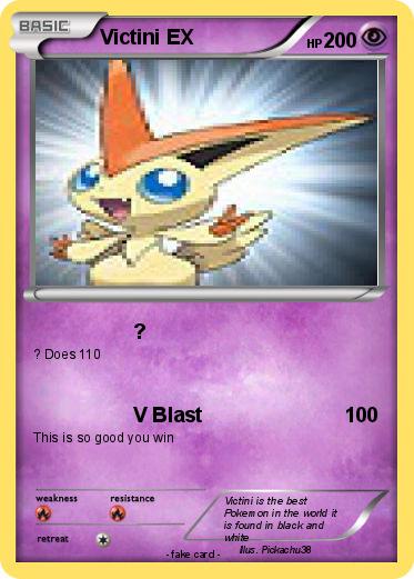 Pokemon Victini EX