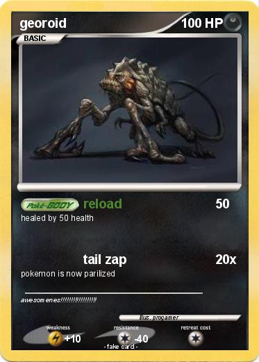 Pokemon georoid