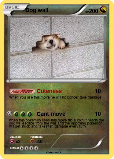 Pokemon Dog wall