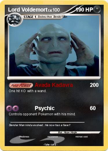Pokemon Lord Voldemort