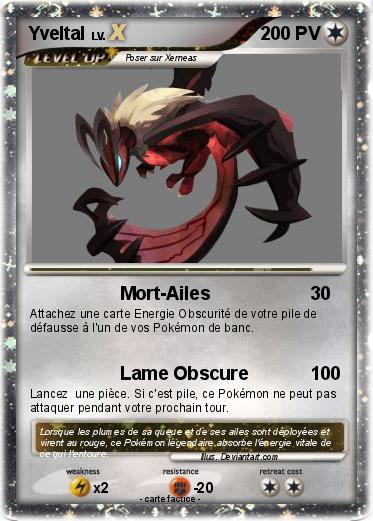 Pokemon Yveltal
