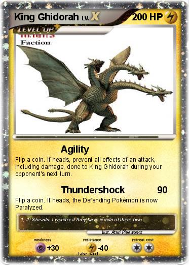 Pokemon King Ghidorah