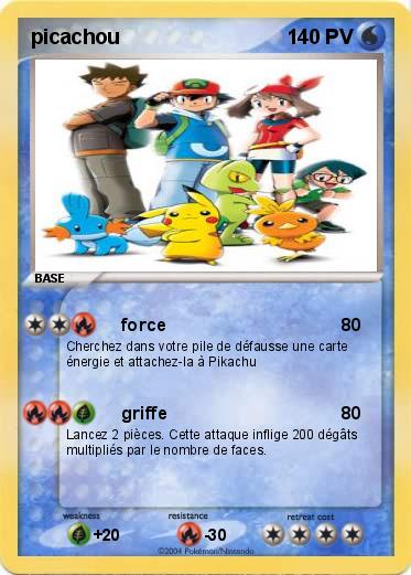 Pokemon picachou