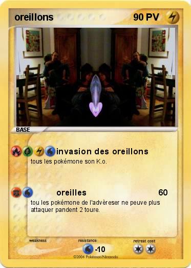 Pokemon oreillons