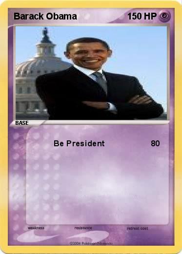 Pokemon Barack Obama
