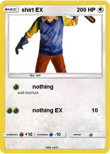 Pokemon shirt EX