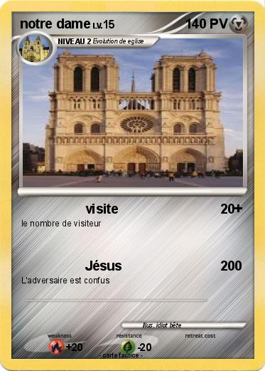 Pokemon notre dame
