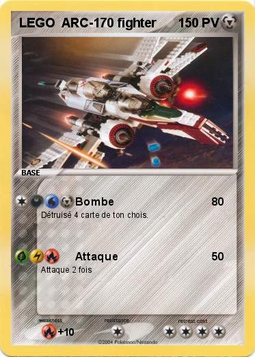 Pokemon LEGO  ARC-170 fighter