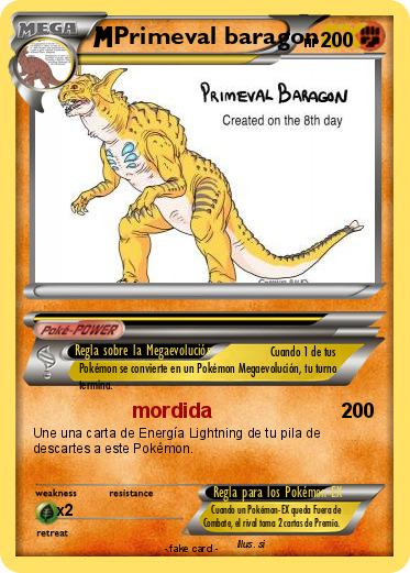 Pokemon Primeval baragon