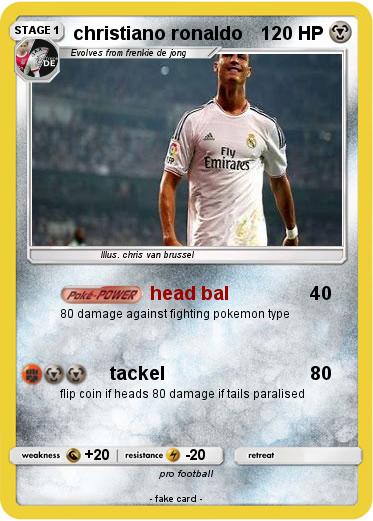 Pokemon christiano ronaldo