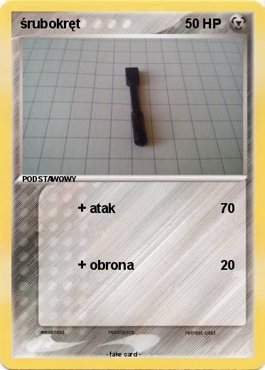 Pokemon śrubokręt