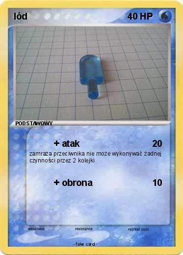 Pokemon lód
