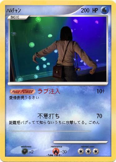 Pokemon ﾊﾙﾁｬﾝ