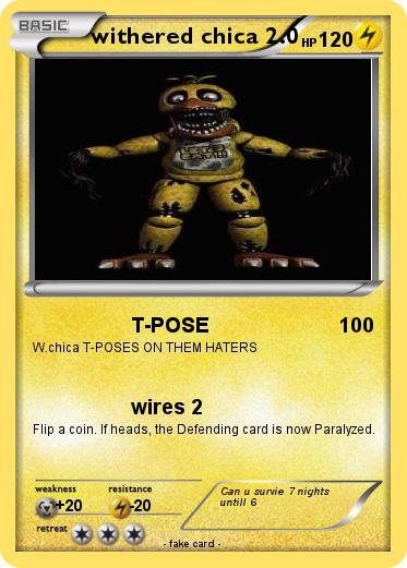 Pokemon withered chica 2.0