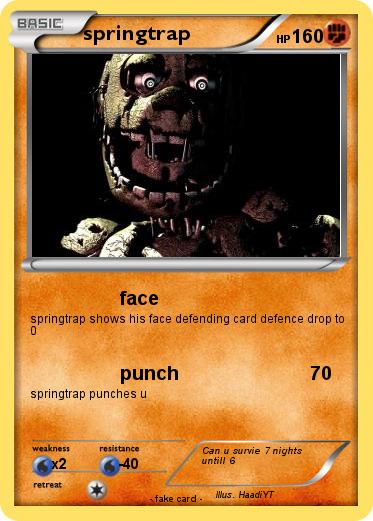 Pokemon springtrap