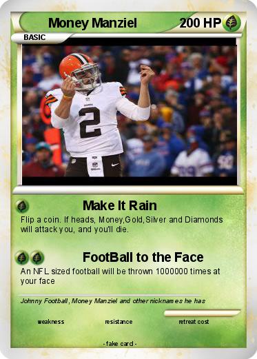 Pokemon Money Manziel