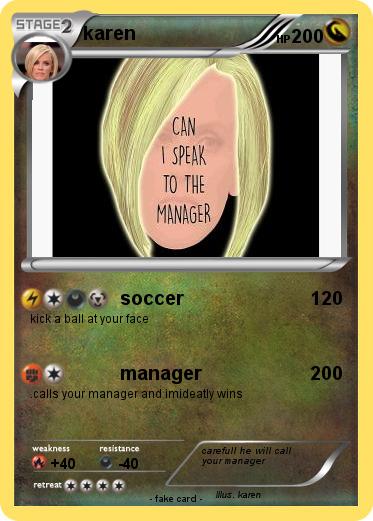 Pokemon karen