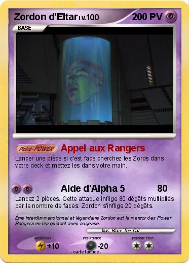 Pokemon Zordon d'Eltar