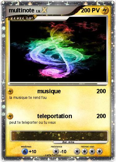 Pokemon multinote