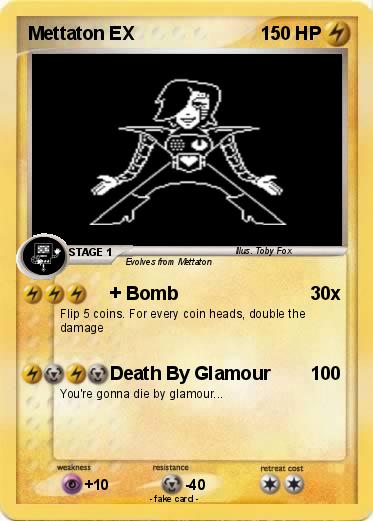 Pokemon Mettaton EX