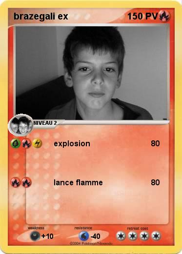 Pokemon brazegali ex