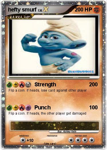 Pokemon hefty smurf