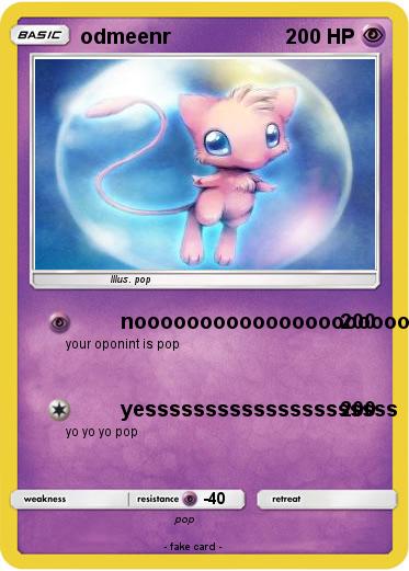 Pokemon odmeenr